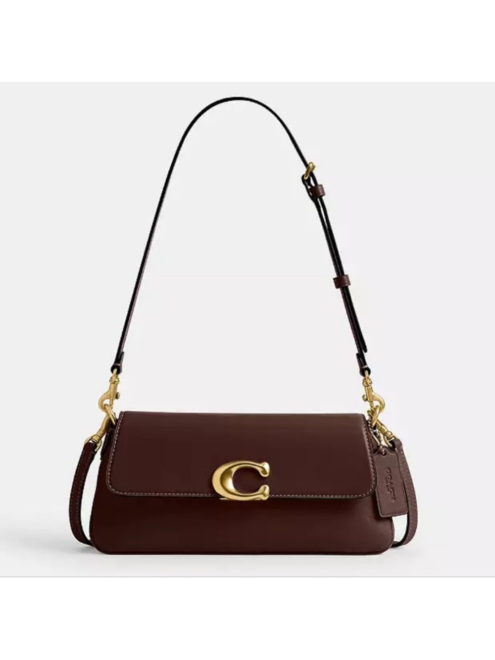 NWT! Coach JET Shoulder Bag in Brass/Maple